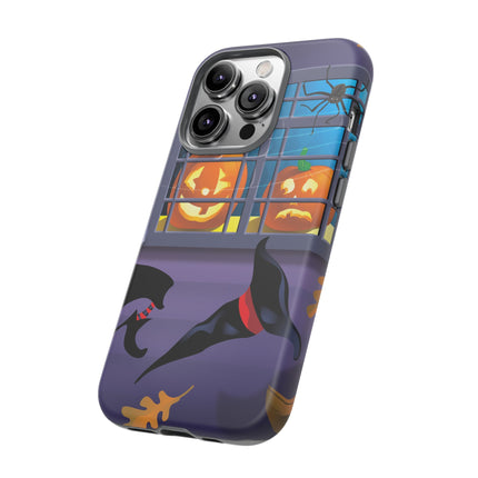 Whimsical Halloween Mischief Phone Cases