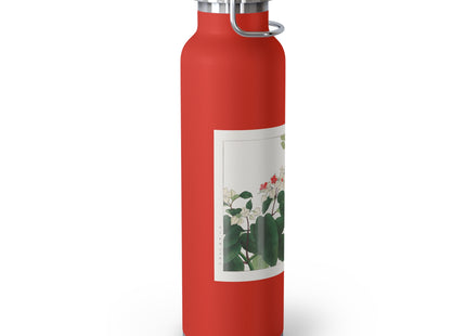 Clerodendrum & Rudbeckia by Tanigami Kônan Copper Vacuum Insulated Bottle, 22oz