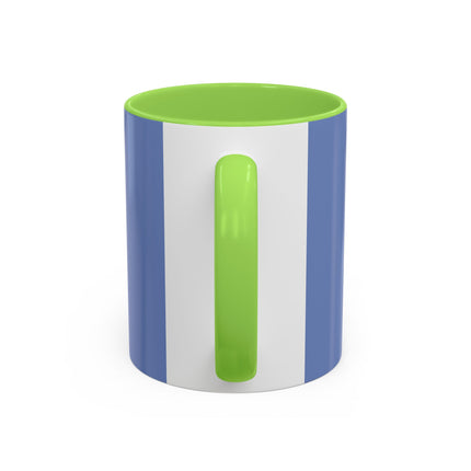 The Lady Of The Enchanted Mirror Colorful Mugs – Art Deco Botanical Elegance