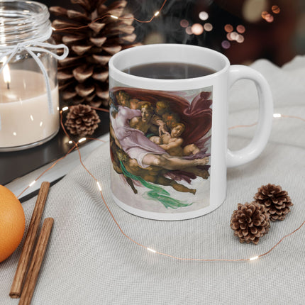 The Creation of Adam by Michelangelo Buonarroti Ceramic Mug (11oz, 15oz)