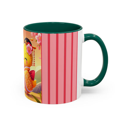 Whimsical Springtime Exchange Colorful Mugs (11oz, 15oz)