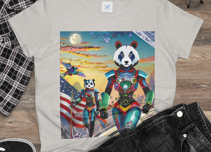 Cyber Punk Robots Cotton Tee