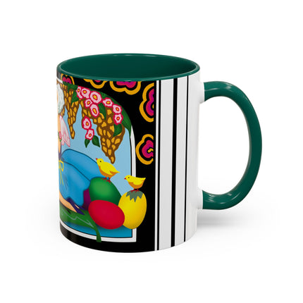 Blooms and Chicks Colorful Mugs (11oz, 15oz)