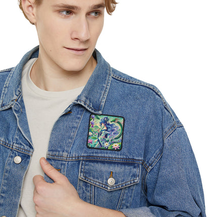 Fairy of the Koi Pond Iron-On Patches