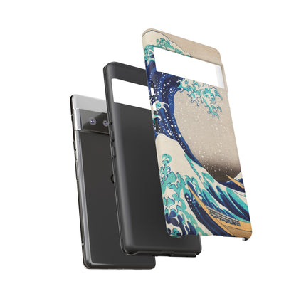The Great Wave off Kanagawa by Katsushika Hokusai Phone Cases