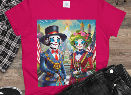 Cyber Punk Robots Cotton Tee