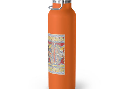 Reproduction of the Shield Frieze by Emile Gilliéron Copper Vacuum Insulated Bottle, 22oz
