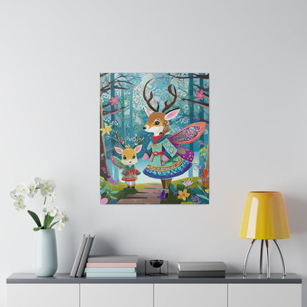 Enchanted Encounter Matte Canvas, Stretched, 0.75"