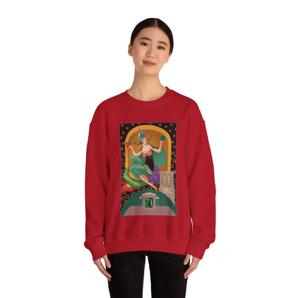 May & Emerald (from the Gem Series) by Sofia Chiostri Heavy Blend™ Crewneck Sweatshirt