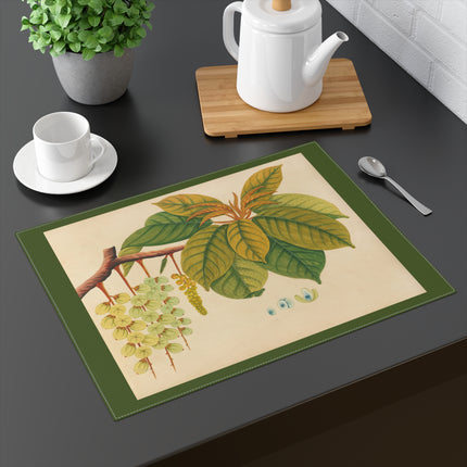 Album of watercolors of Asian fruits and flowers Pl.03 by Anonymous Placemat, 1pc