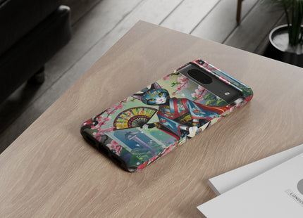 Cyberpunk Geisha Phone Cases
