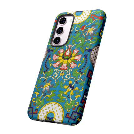 Chinese Floral Illustration by Owen Jones Phone Cases