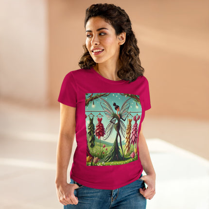 A Fairy Choosing Gowns Cotton Tee