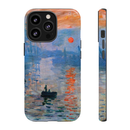 Sunrise by Claude Monet Phone Cases