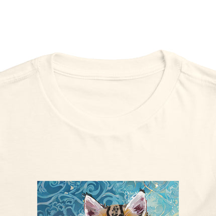Whiskered Wanderings Toddler Short Sleeve Tee