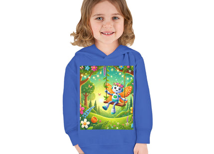 Robot Fairy Toddler Pullover Fleece Hoodie