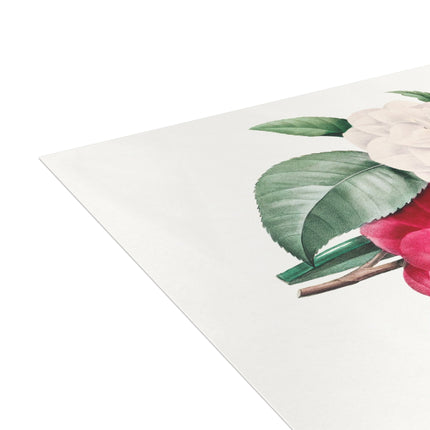 Camellia, Narcissus, and Pansy Bouquet by Pierre-Joseph Redouté Postcards (envelopes included) - Bundles of 10, 30, 50 Pieces
