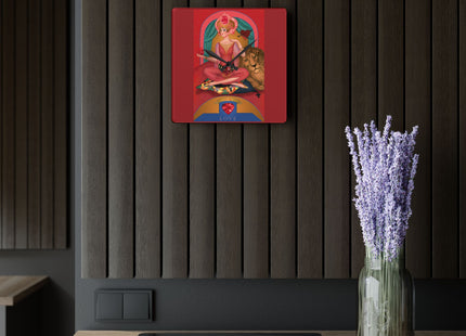 July & Ruby Zodiac Acrylic Wall Clock