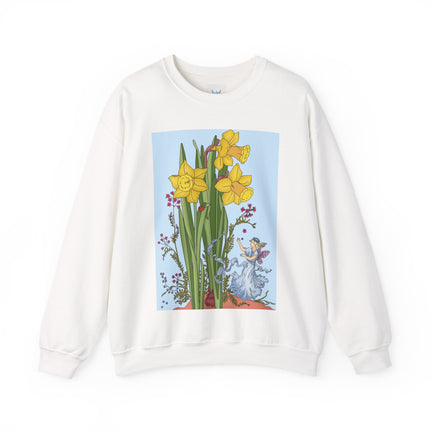 Daffodil Fairy Unisex Heavy Blend™ Crewneck Sweatshirt
