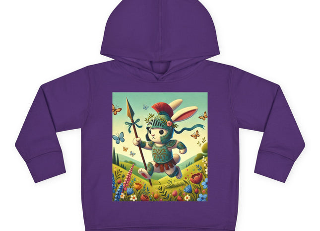 Rabbit Gladiator Toddler Pullover Fleece Hoodie