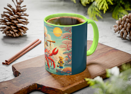 The Celestial Crab Navigator Colorful Mugs (11oz, 15oz)