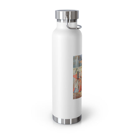 Off with her head! Off with— by Sir John Tenniel Copper Vacuum Insulated Bottle, 22oz