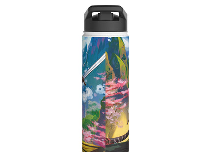 Cyber Samurai Rat Stainless Steel Water Bottle