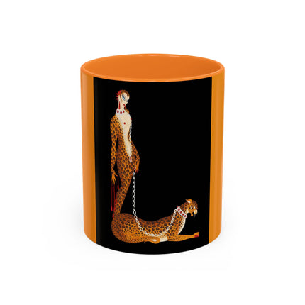 Leopard Queen Colorful Mugs – Wild Beauty & Art Deco Glamour