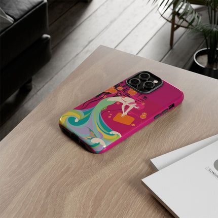 Mermaid Dive Phone Case – Vibrant Waves & Playful Elegance