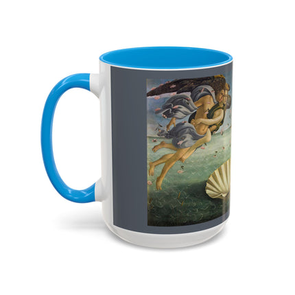 Birth of Venus by Sandro Botticelli Colorful Mugs (11oz, 15oz)