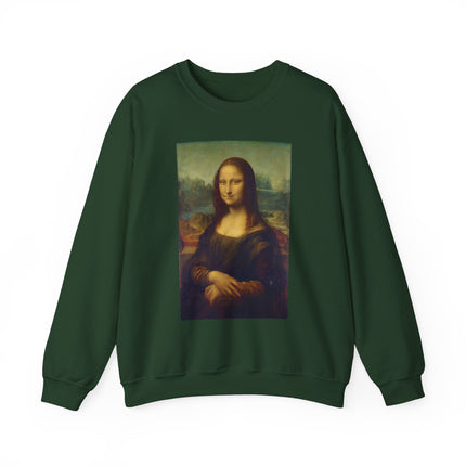 Mona Lisa by Leonardo da Vinci Unisex Heavy Blend™ Crewneck Sweatshirt
