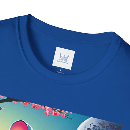 Cyber Samurai Rat Softstyle T-Shirt