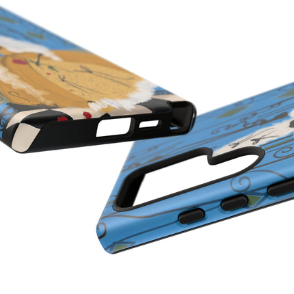 🎭🌹 The Lady At The Masquerade Gates Phone Case – Art Deco Fashion Illustration