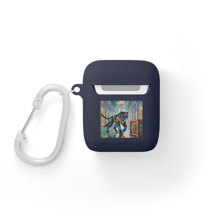 Cyber Panther's Hunt AirPods Case Cover