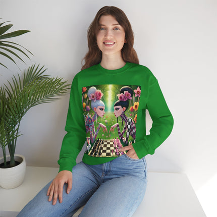 Spring Gambit: A Fairy’s Move Heavy Blend™ Crewneck Sweatshirt
