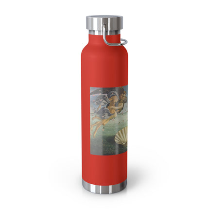 Birth of Venus by Sandro Botticelli Copper Vacuum Insulated Bottle, 22oz
