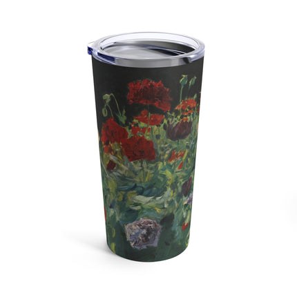 Poppies (A Study of Poppies for Carnation, Lily, Lily, Rose) by John Singer Sargent Tumbler 20oz