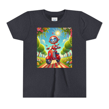 The Traveling Robot Youth Short Sleeve Tee