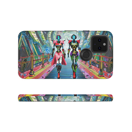Cyber Punk Robot Models Phone Cases