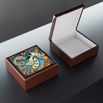 Fairy Waltz in the Butterfly Garden Jewelry Box