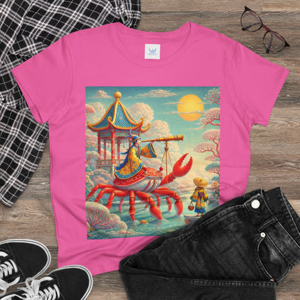 The Celestial Crab Navigator Cotton Tee