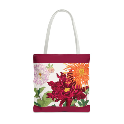 Dahlia by Tanigami Kônan Tote Bag (AOP)