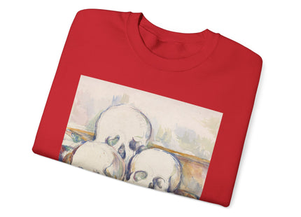 The Three Skulls by Paul Cézanne Unisex Heavy Blend™ Crewneck Sweatshirt