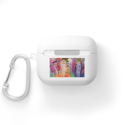 Golden Wisteria Elegance AirPods and AirPods Pro Case