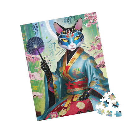 Cyberpunk Geisha Puzzle (110, 252, 520, 1014-piece)