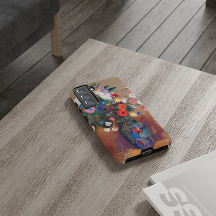 Bouquet of Flowers by Odilon Redon Phone Cases