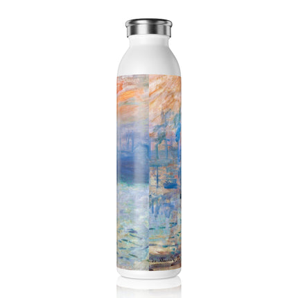 Sunrise by Claude Monet Slim Water Bottle