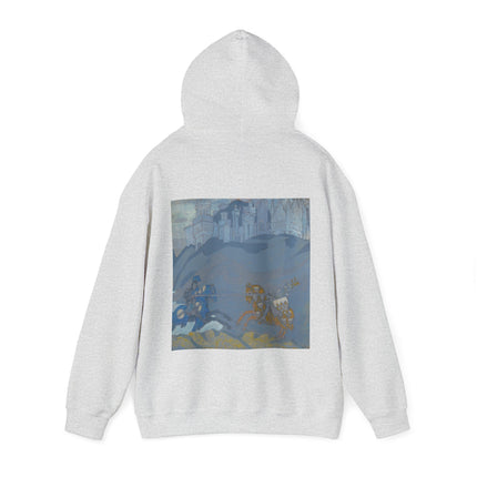 The Duel by Nicholas Roerich Unisex Heavy Blend™ Hooded Sweatshirt