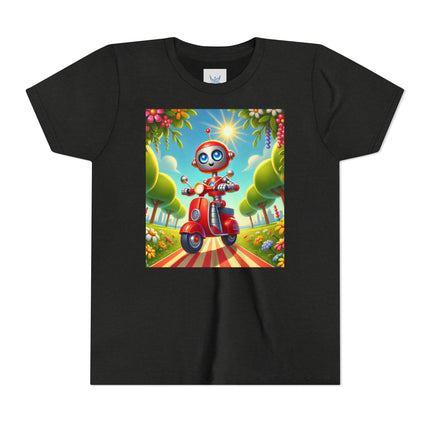 The Traveling Robot Youth Short Sleeve Tee
