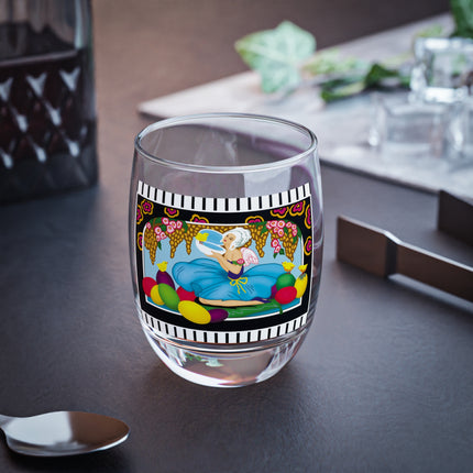 Blooms and Chicks Whiskey Glass